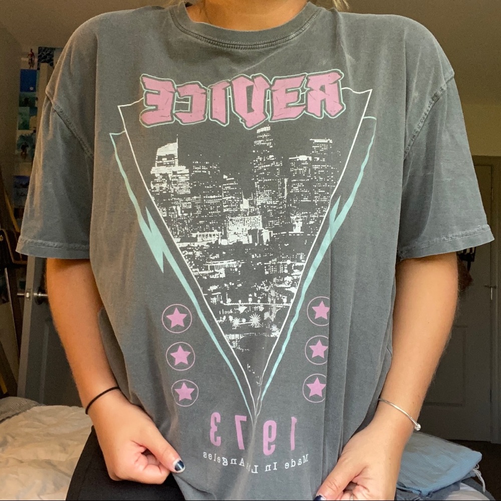 revice denim tee